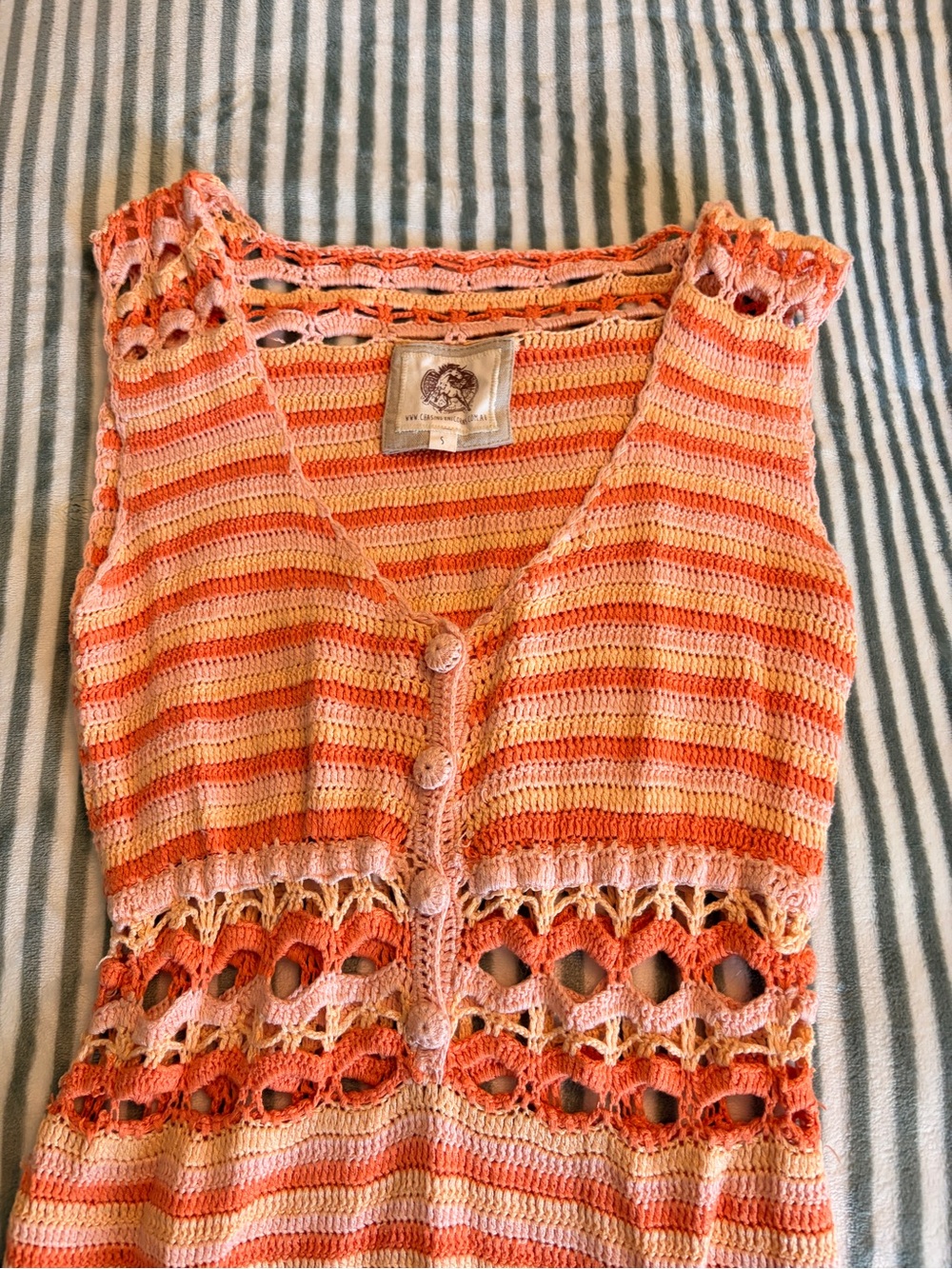 Chasing unicorns crochet dress